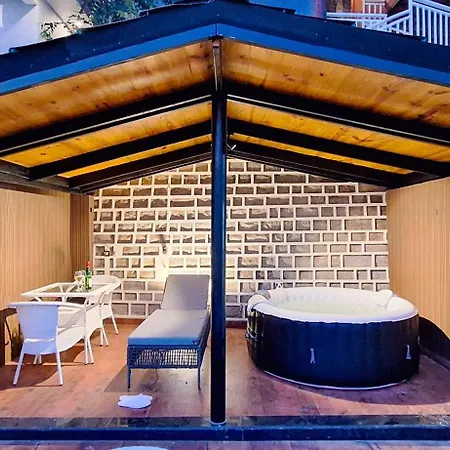 Koro Treehouse Resort Luxury Wooden Cottages And Villas With Private Pool Kasauli Exterior photo