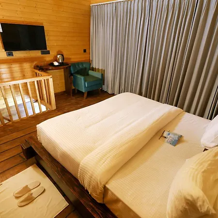 Koro Treehouse Resort Luxury Wooden Cottages And Villas With Private Pool Kasauli Exterior photo