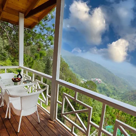 Koro Treehouse Resort Luxury Wooden Cottages And Villas With Private Pool Kasauli Exterior photo