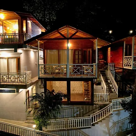 Koro Treehouse Resort Luxury Wooden Cottages And Villas With Private Pool Kasauli Exterior photo